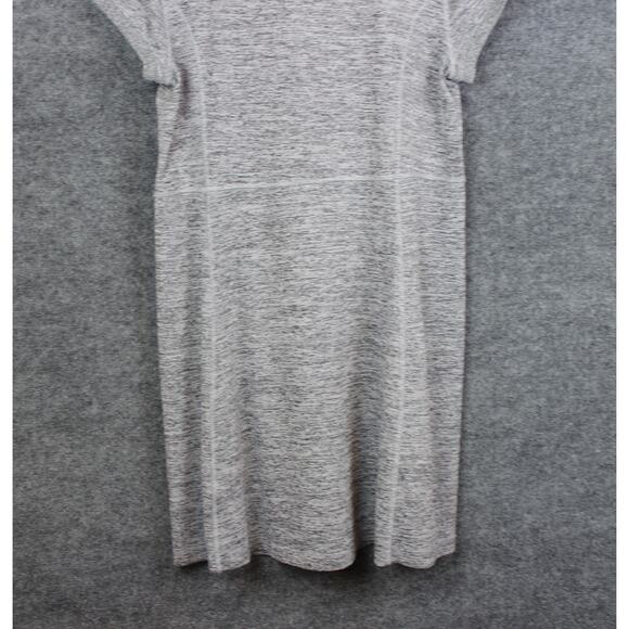 T by Talbots Women's XL Dress Gray Midi Causal Weekend Wear - Picture 9 of 9